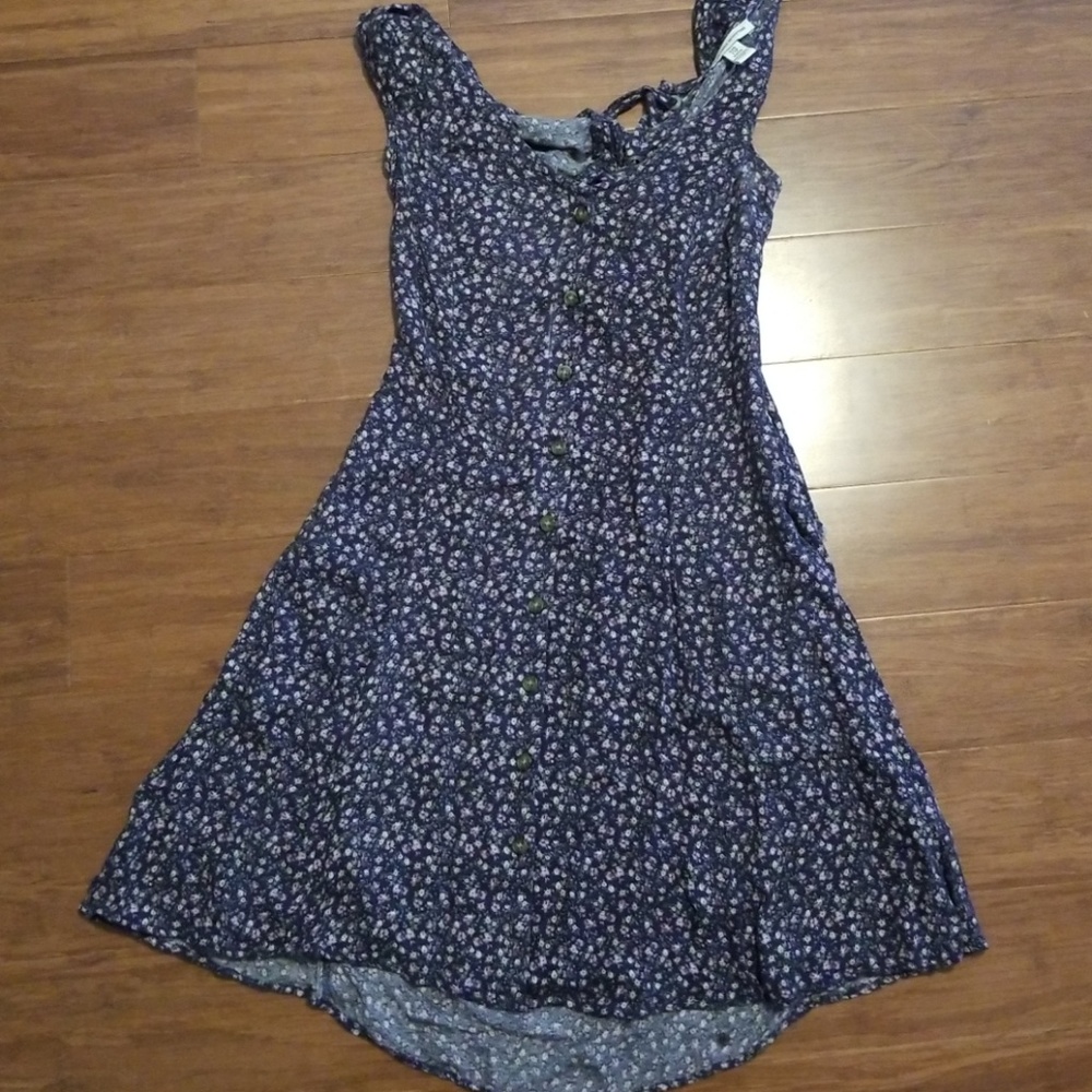 Flowered AE dress mini to mid length dress